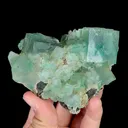 Natural Green Cube Fluorite, Mineral Specimen:Xianghualing,Hunan (95*70*35MM) - image 5