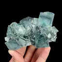 Natural Green Cube Fluorite, Mineral Specimen:Zhejiang,China (95*60*30MM) - image 1
