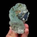 Natural Green Cubic Fluorite and Arsenopyrite Symbiosis comes from Xianghualing,Hunan 90*60*45MM - image 2
