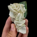 Natural Green Cubic Fluorite and Flaky Calcite, Mineral Specimen:Xianghualing,Hunan (60*75*55MM) - image 2