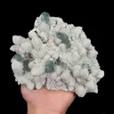 Natural Green Cubic Fluorite and Quartz Cluster, Mineral Specimen: Inner Mongolia,China (160*125*60MM) - image 5