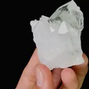 Natural Green Cubic Fluorite and Quartz, Mineral Specimen: Xianghualing,Hunan (55*55*30MM) - image 3