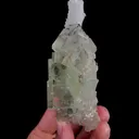 Natural Green Cubic Fluorite and Quartz, Mineral Specimen:Xianghualing,Hunan（105*55*35MM） - image 4