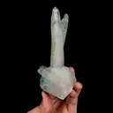 Natural Green Cubic Fluorite and Quartz, Mineral Specimen:Yaogangxian,Hunan (65*35*150MM) - image 2