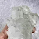 Natural Green Cubic Fluorite and Quartz Symbiosis comes from Xianghualing,Hunan 70*55*30MM - image 4
