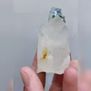 Natural Green Cubic Fluorite and Quartz Symbiosis comes from Yaogangxian,Hunan 35*55*30MM - image 3