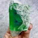 Natural Green Cubic Fluorite and Quartz Symbiosis comes from Yaogangxian,Hunan 80*50*40MM - image 3