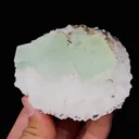 Natural Green Cubic Fluorite comes from Fujian,China 80*70*45MM - image 1