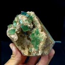 Natural Green Cubic Fluorite comes from Huangshaping,Chenzhou 90*75*60MM - image 5