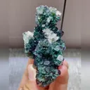 Natural Green Cubic Fluorite comes from Namibia 50*30*80MM - image 2