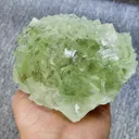 Natural Green Cubic Fluorite comes from Xianghualing,Hunan 110*110*65MM - image 1