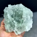 Natural Green Cubic Fluorite comes from Xianghualing,Hunan 120*110*60MM - image 2