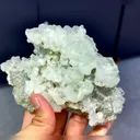 Natural Green Cubic Fluorite comes from Xianghualing,Hunan 120*95*60MM - image 2