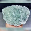 Natural Green Cubic Fluorite comes from Xianghualing,Hunan 140*50*100MM - image 1