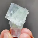 Natural Green Cubic Fluorite comes from Xianghualing,Hunan 20*15*30MM - image 3