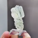 Natural Green Cubic Fluorite comes from Xianghualing,Hunan 25*15*35MM - image 3
