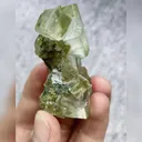 Natural Green Cubic Fluorite comes from Xianghualing,Hunan 30*55*25MM - image 2