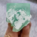 Natural Green Cubic Fluorite comes from Xianghualing,Hunan 40*45*30MM - image 2