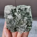 Natural Green Cubic Fluorite comes from Xianghualing,Hunan 55*50*35MM - image 4