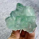 Natural Green Cubic Fluorite comes from Xianghualing,Hunan 55*65*50MM - image 2