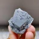 Natural Green Cubic Fluorite comes from Xianghualing,Hunan 59*40*35MM - image 3