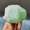 Natural Green Cubic Fluorite comes from Xianghualing,Hunan 80*60*40MM - image 1