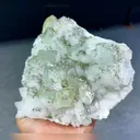 Natural Green Cubic Fluorite comes from Yaogangxian,Hunan 140*150*70MM - image 2