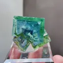 Natural Green Cubic Fluorite comes from Yaogangxian,Hunan 35*20*30MM - image 1