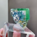 Natural Green Cubic Fluorite comes from Yaogangxian,Hunan 35*20*30MM - image 4