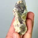 Natural Green Cubic Fluorite & Mica,Mineral Specimen:Inner Mongolia,China (30*60*25mm) - image 4