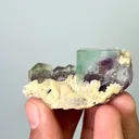 Natural Green Cubic Fluorite & Mica,Mineral Specimen:Inner Mongolia,China (30*60*25mm) - image 3