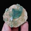 Natural Green Cubic Fluorite, Mineral Specimen: Inner Mongolia,China (40*45*30MM) - image 4