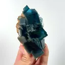 Natural Green Cubic Fluorite, Mineral Specimen: Inner Mongolia,China (95*50*40MM) - image 2