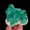 Natural Green Cubic Fluorite, Mineral Specimen: Madagascar (100*70*45MM) - image 4