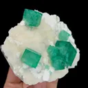 Natural Green Cubic Fluorite , Mineral Specimen: Madagascar (100*85*40MM) - image 2