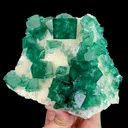 Natural Green Cubic Fluorite, Mineral Specimen: Madagascar (135*110*70MM) - image 5