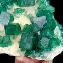 Natural Green Cubic Fluorite, Mineral Specimen: Madagascar (135*110*70MM) - image 3