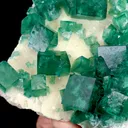 Natural Green Cubic Fluorite, Mineral Specimen: Madagascar (135*110*70MM) - image 4