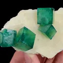 Natural Green Cubic Fluorite, Mineral Specimen: Madagascar (90*50*25MM) - image 4