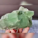 Natural Green Cubic Fluorite Mineral Specimen,High Quality Specimen,XIANGHUALING,HUNAN,CHINA(120*75*55mm) - image 4