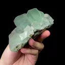 Natural Green Cubic Fluorite Mineral Specimen,High Quality Specimen,XIANGHUALING,HUNAN,CHINA(120*75*55mm) - image 5