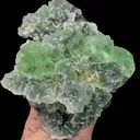 Natural Green Cubic Fluorite Mineral Specimen,High Quality Specimen,XIANGHUALING,HUNAN,CHINA(123*106*63mm) - image 4