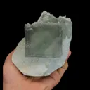 Natural Green Cubic Fluorite Mineral Specimen,High Quality Specimen,XIANGHUALING,HUNAN,CHINA(135*93*80mm) - image 1