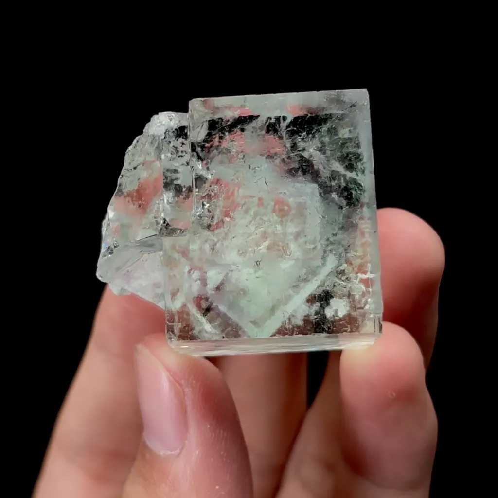 Natural Green Cubic Fluorite Mineral Specimen,High Quality Specimen,ZHEJIANG,CHINA(30*35*20mm) - image 4