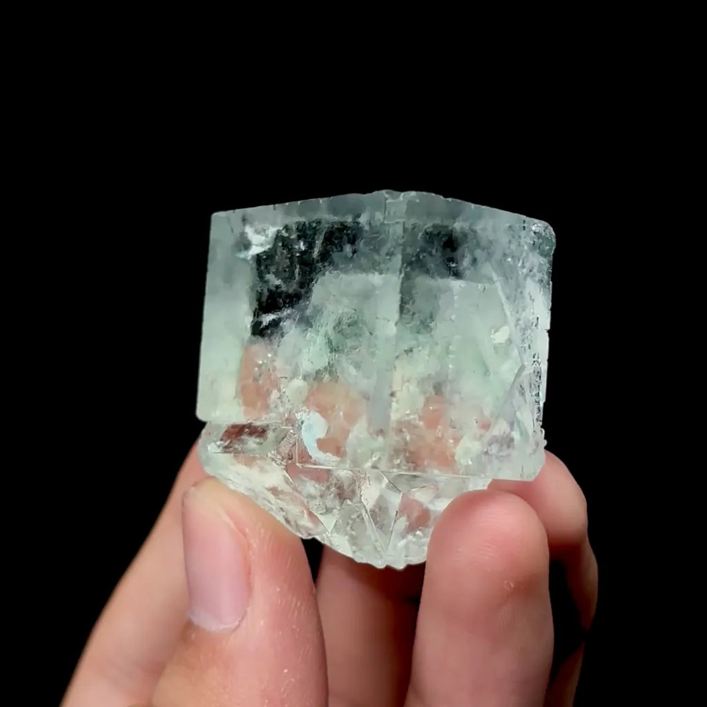 Natural Green Cubic Fluorite Mineral Specimen,High Quality Specimen,ZHEJIANG,CHINA(30*35*20mm) - image 5