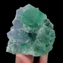 Natural Green Cubic Fluorite Mineral Specimen,High Quality Specimen,ZHEJIANG,CHINA(94*92*47mm) - image 1