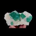 Natural Green Cubic Fluorite, Mineral Specimen:Madagascar (100*55*35MM) - image 5