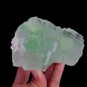 Natural Green Cubic Fluorite, Mineral Specimen:Xianghualing,Hunan (105*70*55MM) - image 2