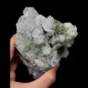 Natural Green Cubic Fluorite, Mineral Specimen:Xianghualing,Hunan (110*105*60MM) - image 6
