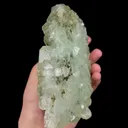 Natural Green Cubic Fluorite, Mineral Specimen:Xianghualing,Hunan (155*85*45MM) - image 4